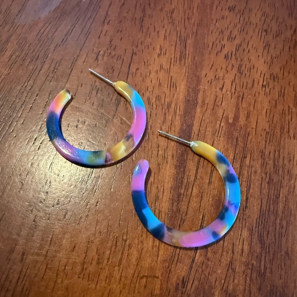 Jewelry - Colorful Hoop Earrings